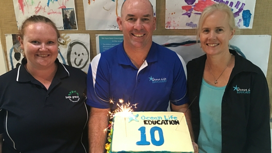 ocean life education celebrates 10th birthday