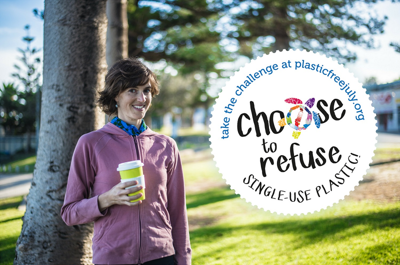 Choose to Refuse Plastic Free July